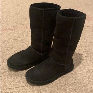 UGG black tall boots